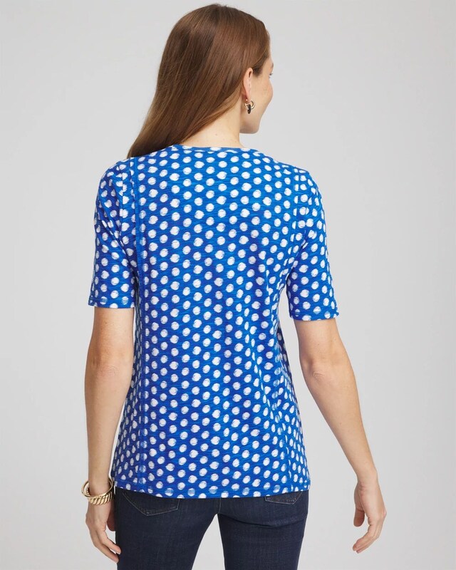 Printed Slub Short Sleeve Tee - image 3